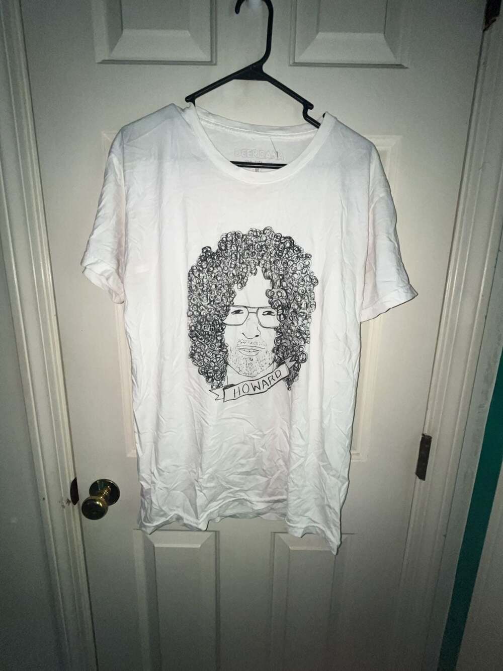DEERDANA Howard Stern Graphic T-Shirt Size M